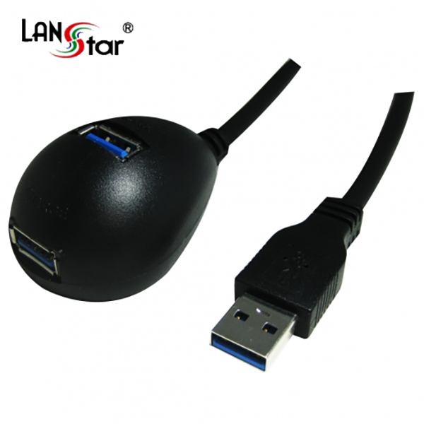 [USB3.0]리피터 도킹볼 A／M-A／F*2port 1.8M