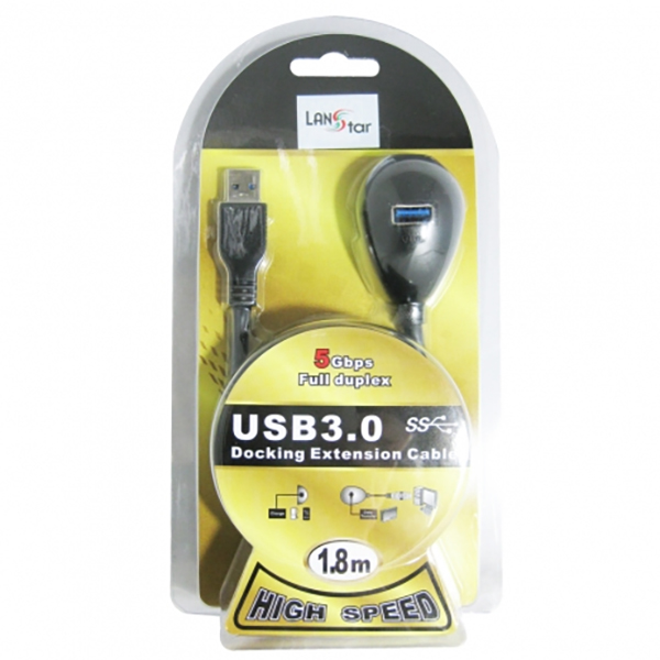 [USB3.0]리피터 도킹볼 A／M-A／F*2port 1.8M