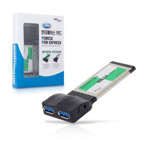 D[30068] 노트북용 EXPRESS USB 3.0 카드, USB3.0 2Port, NEC