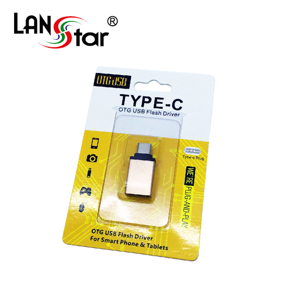 USB 3.1 OTG 젠더 Type C/M-USB - 3.0 A/F, 골드메탈