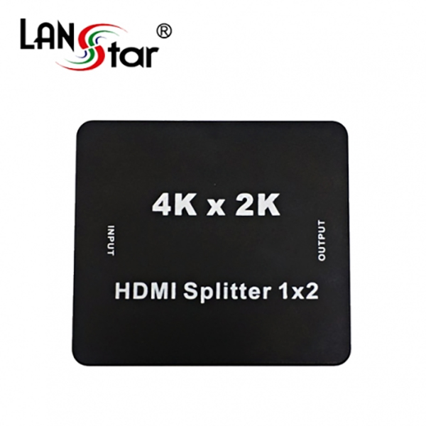 HDMI 미니 분배기 1:2 분배기 3D, 2K/4K/30MHz지원