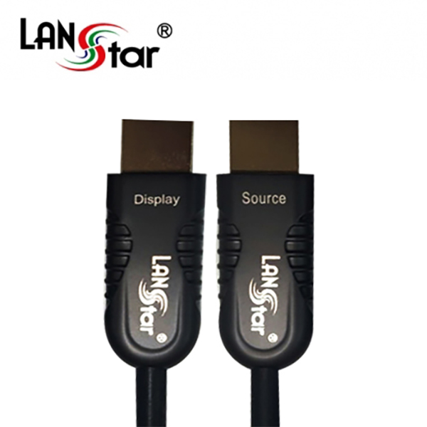 HDMI REAL 2.0 하이브리드 광케이블 , 19P M/M, Black, 4K*2K 60Hz 40M