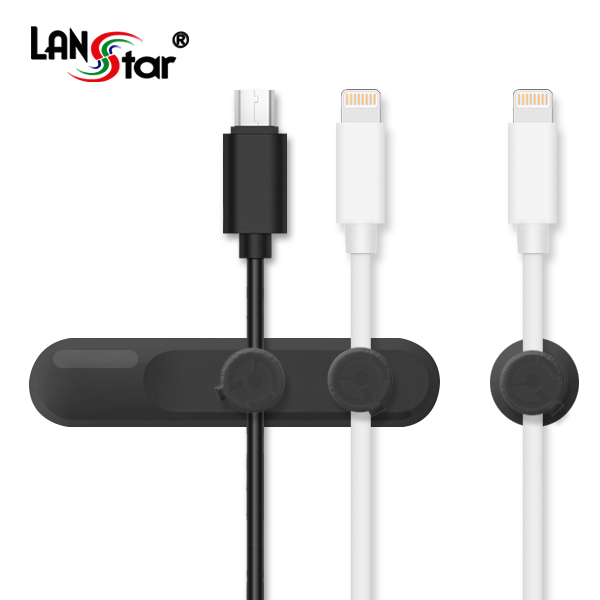 마그네틱 케이블 홀더 3PCS 블랙