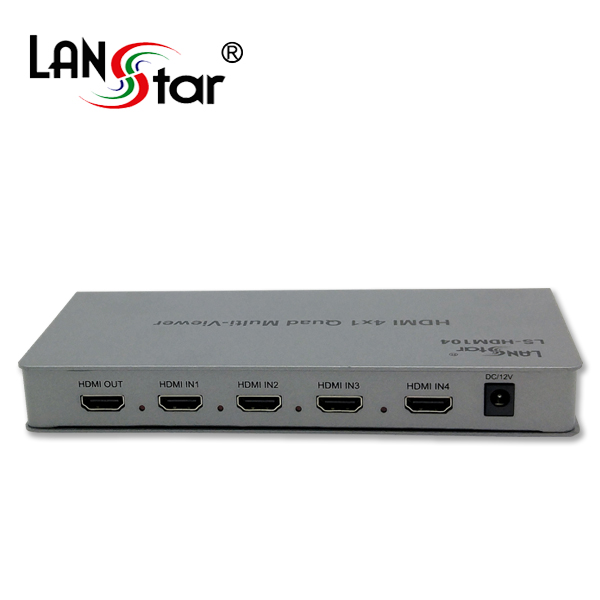 HDMI 멀티뷰어 4 : 1 모니터 화면 분할 1080P 60Hz