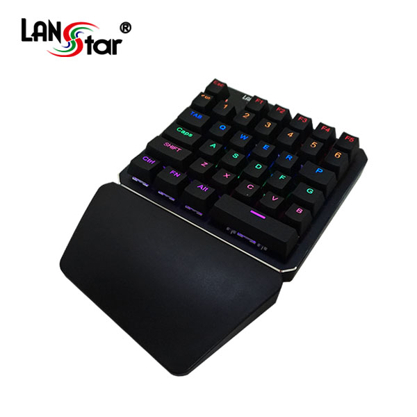 LED 한손 키보드, 기계식 청축 35KEY