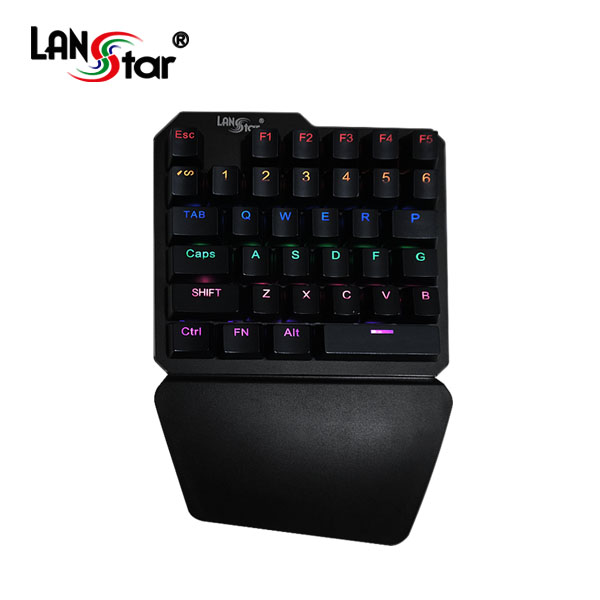 LED 한손 키보드, 기계식 청축 35KEY