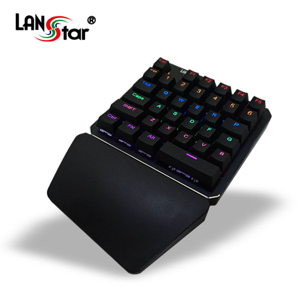LED 한손 키보드, 기계식 청축 35KEY