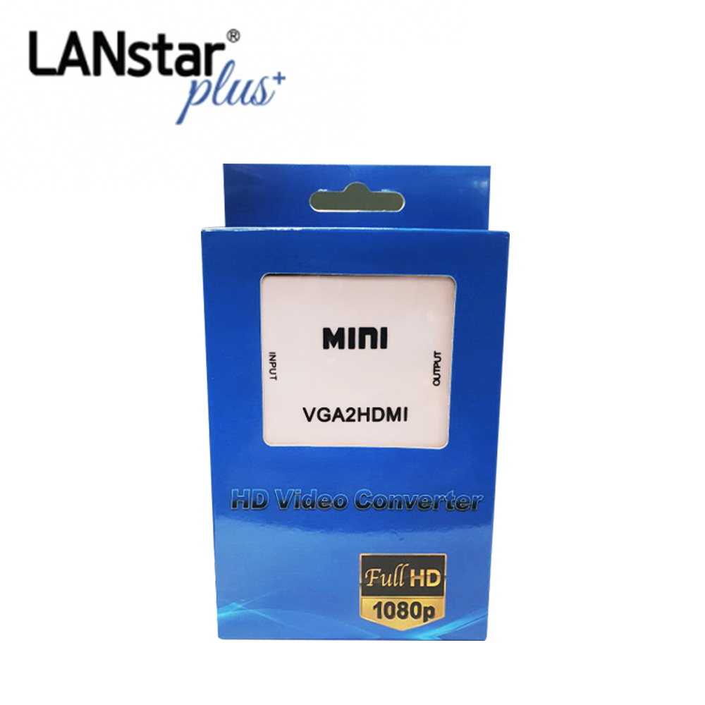 VGA TO HDMI 컨버터, 오디오지원 (100개)