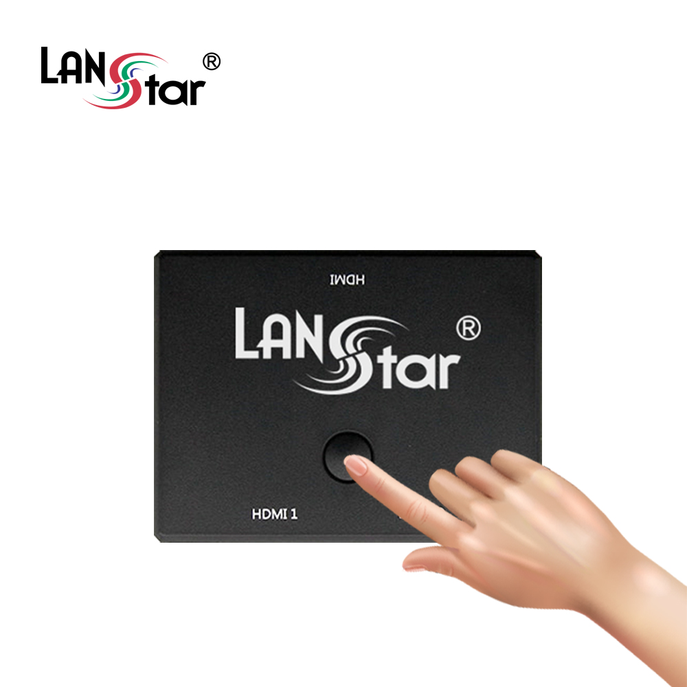HDMI 수동선택기, 무전원, 버튼형1:2, 양방향지원