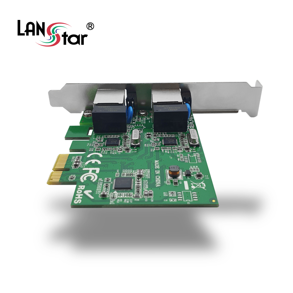 PCI EXPRESS 듀얼 기가 랜 카드 2Port, RTL8111F