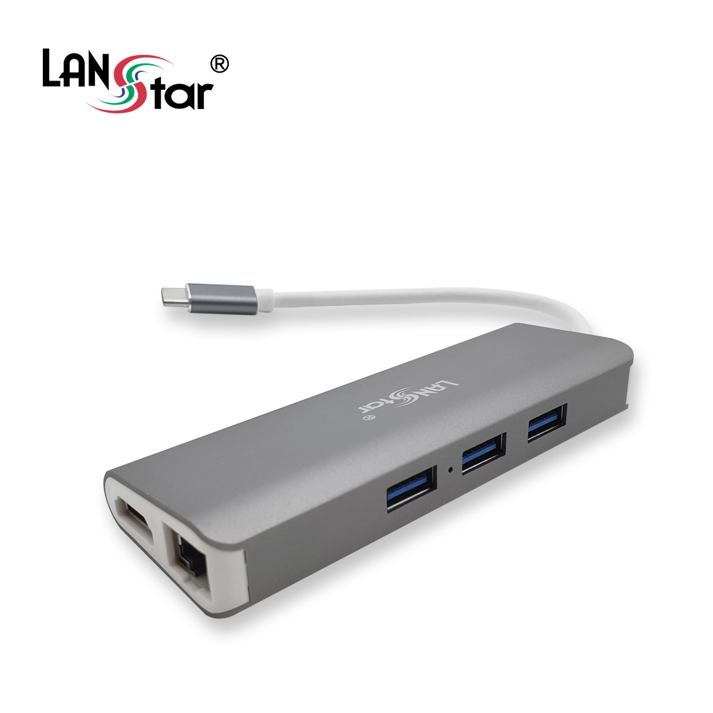 Type C 멀티 허브 , HDMI, RJ45, SD/Micro SD, USB3.0*3