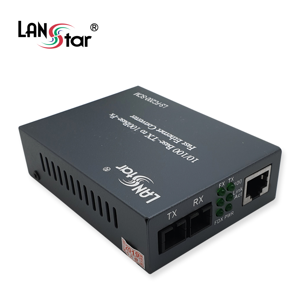 광 미디어 컨버터/광 컨버터, 기가비트 10/100Mbps 멀티모드 최대 2km