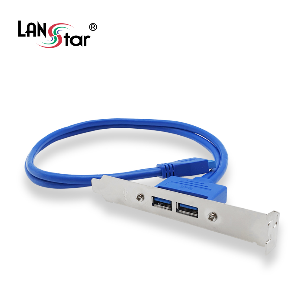 USB 3.0가이드 (2포트), 20Pin, 50cm (200개)