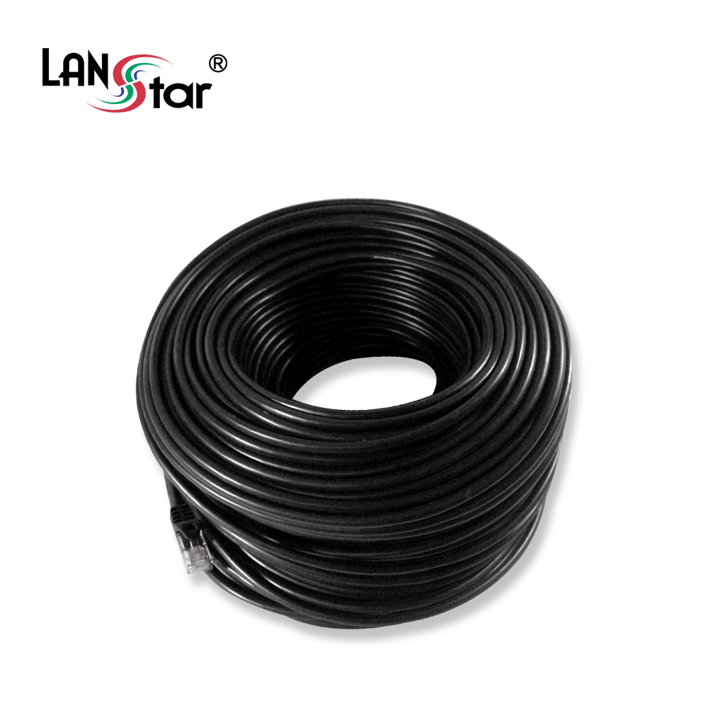 UTP 랜케이블 , CAT.5E, BOX, 300M , Black, 24AWG -RO