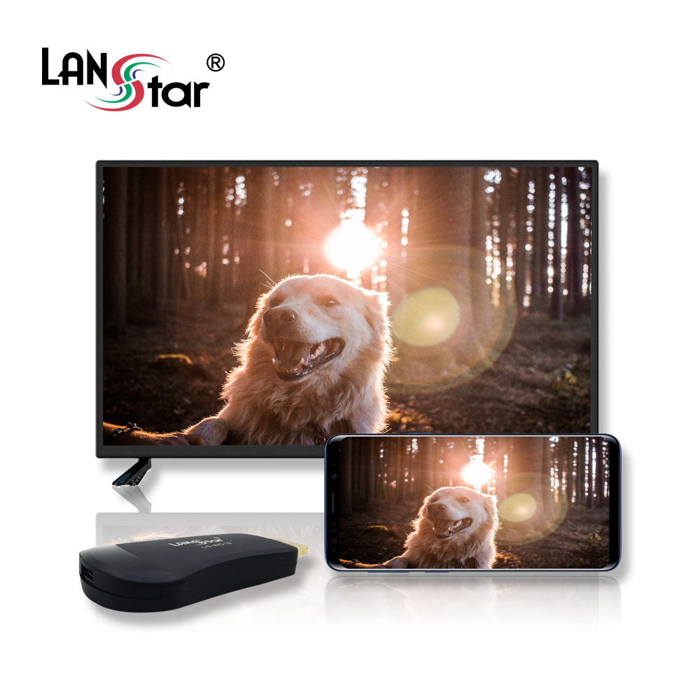 스마트폰 무선 미러링 동글 Miracast/DLNA 지원