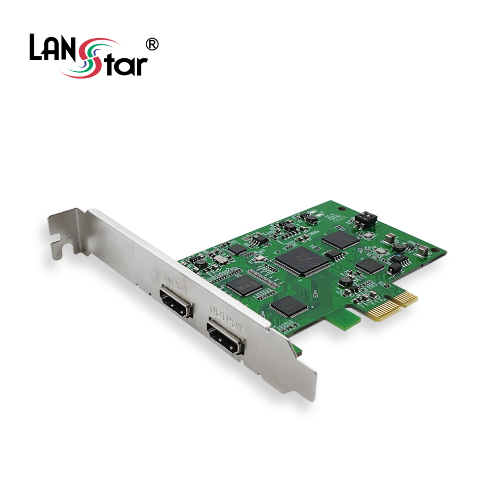 PCIe 캡처카드,1080P, HDMI in, HDMI out