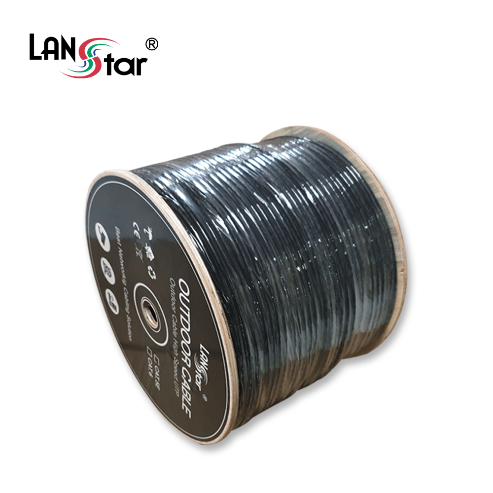 옥외용 , OUTDOOR Cable , Black , CAT.5E UTP BOX 300M