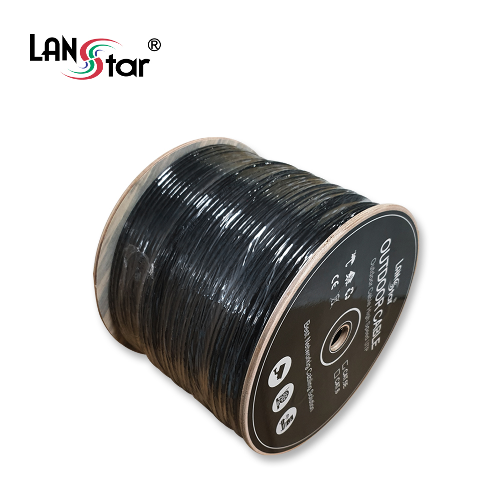 옥외용 , OUTDOOR Cable , Black , CAT.5E UTP BOX 300M