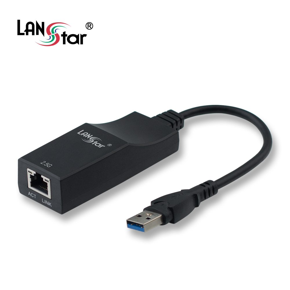 USB 3.1 랜카드, 최대 2.5Gbps지원, Realtek 8156칩셋