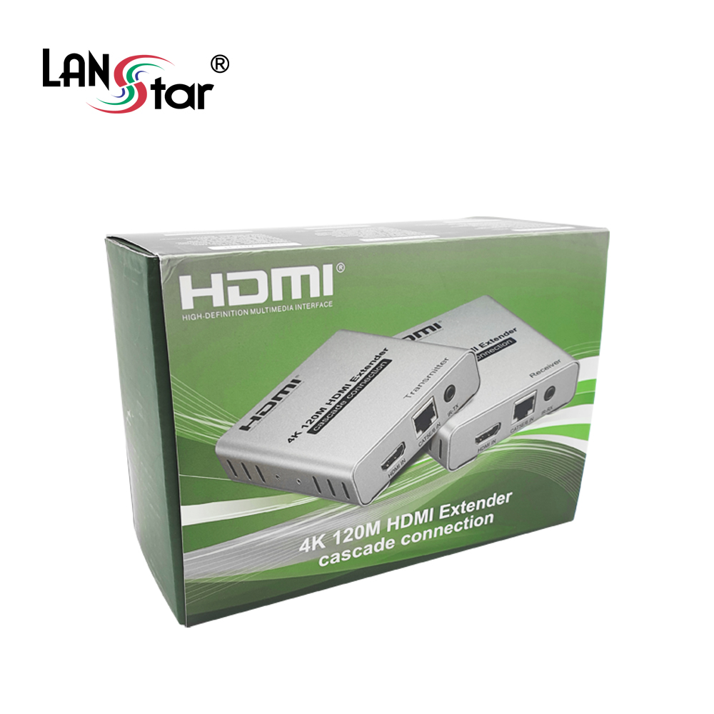 HDMI 리피터 거리연장기 (수신기,RX) , 최대 120M 연장 , Multi-RX CASCADE