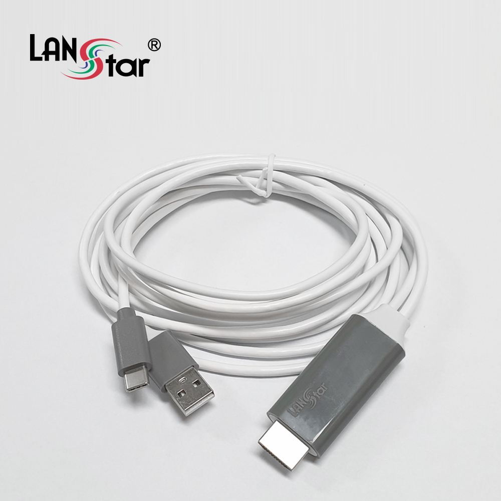 Type C to HDMI 스마트폰 미러링 케이블