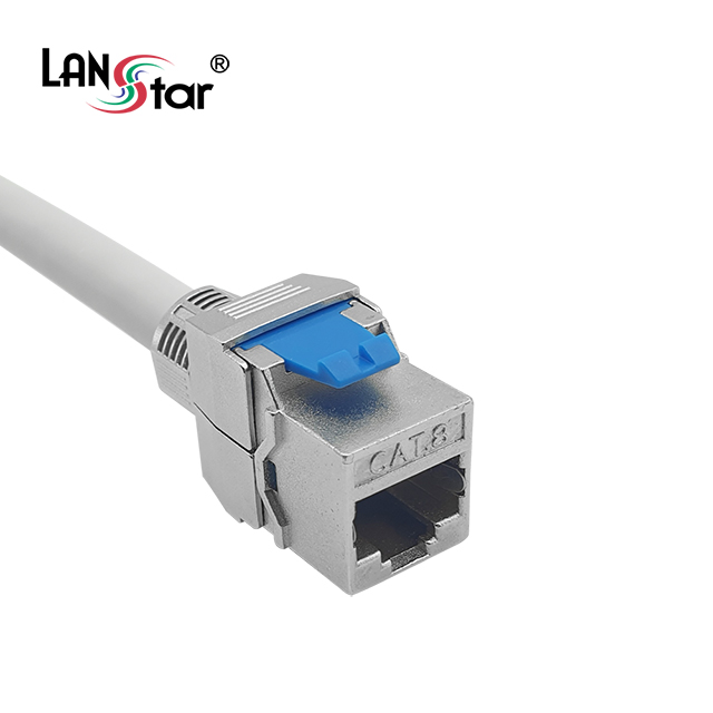 랜스타 LS-F850N Tooless 키스톤잭 CAT8 FTP 8P8C 40G