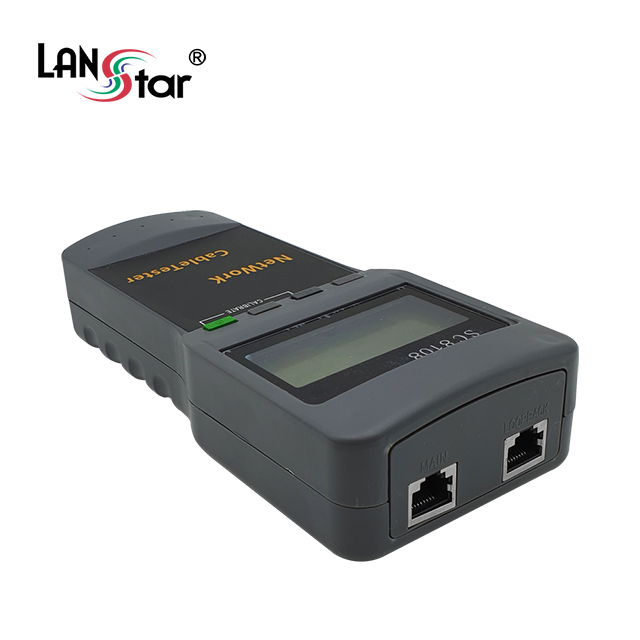 랜스타 LS-LANTS 랜 케이블 LCD 길이 테스터기 배열 단선 쇼트 페어 테스트 지원