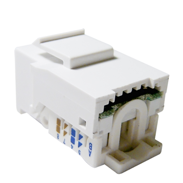 Tooless키스톤잭,CAT.5E, white 대만산