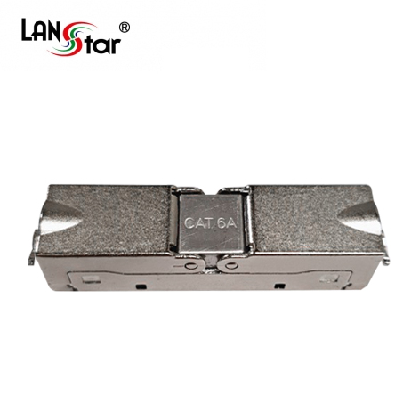 Tooless 키스톤잭 타입 I 커플러,CAT.6A, 메탈 (LANstar)