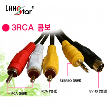 COMBI케이블 , ST／SVHS-3R／M, 5M