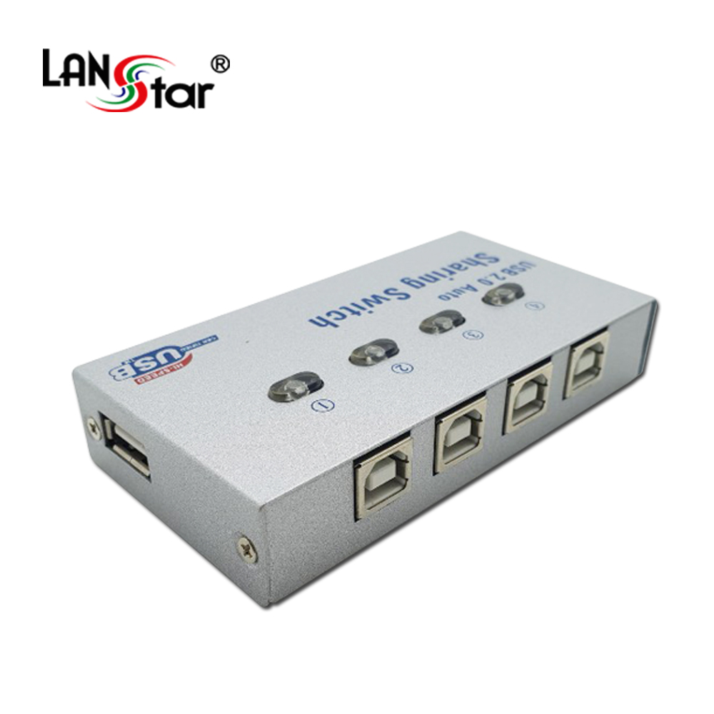 USB2.0 자동선택기 USB A/1：USB B/4