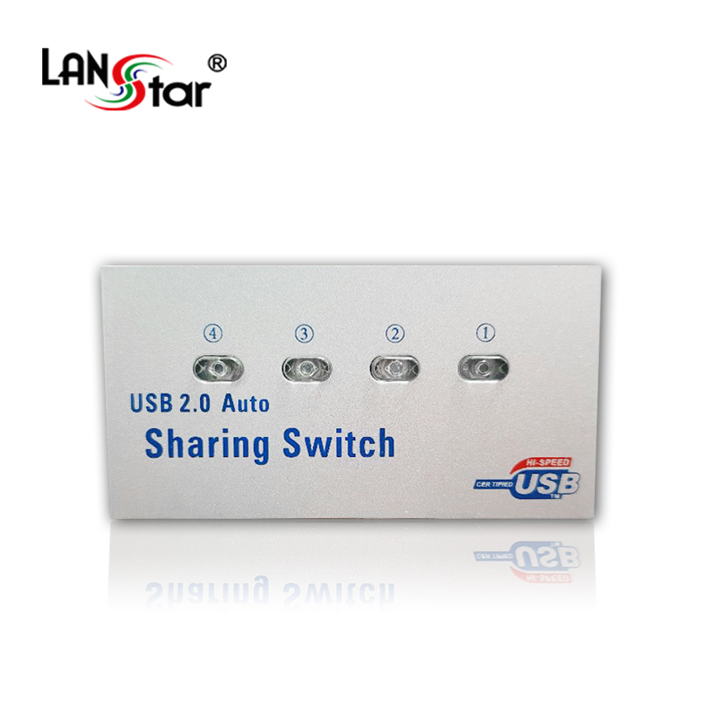 USB2.0 자동선택기 USB A/1：USB B/4