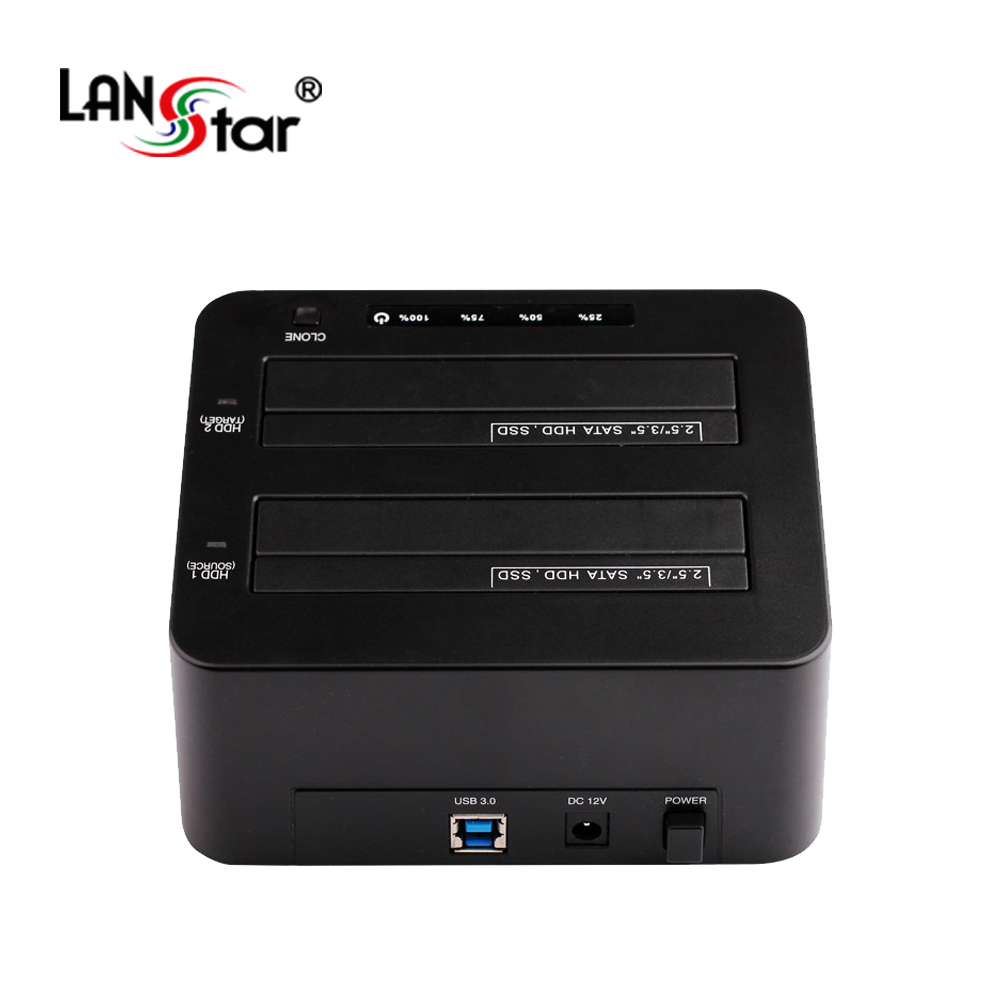 듀얼 HDD/SDD 도킹스테이션 2BAY USB3.0 허브 포함