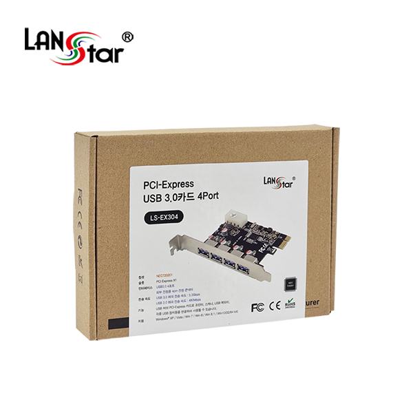 PCI-Express USB 3.0카드 4포트