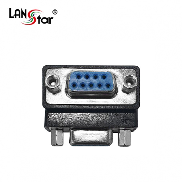 젠더Changer , DB9P F／F, 2열, 90도 꺽임