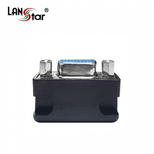 젠더Changer , DB9P F／F, 2열, 90도 꺽임