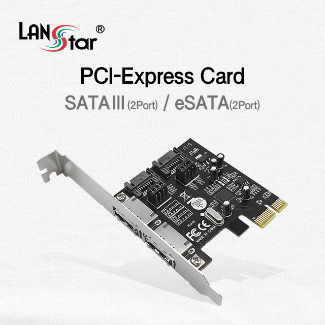 SATA3*2 + ESATA*2 PCI-e 카드