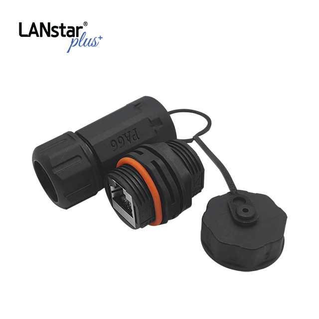 CAT.6A STP 방수 랜 커플러