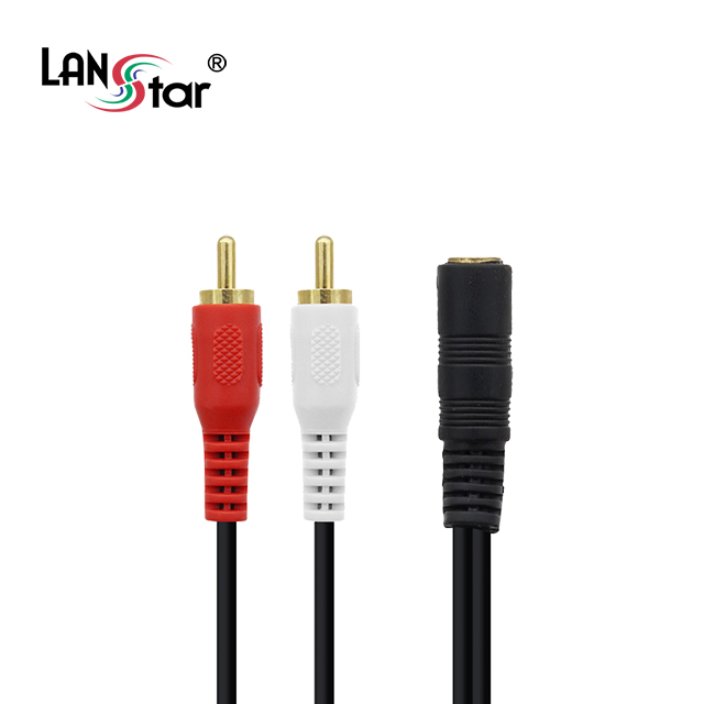 2RCA／M-3.5／F, 0.3M 케이블