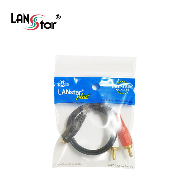 2RCA／M-3.5／F, 0.3M 케이블