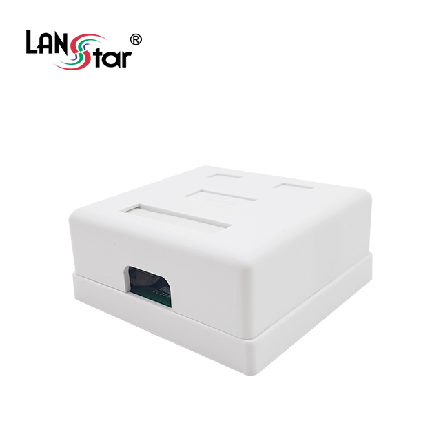 STP Cat.6 노출형 아울렛 박스, 2포트