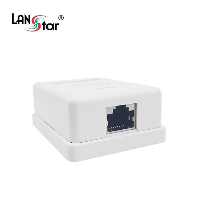 STP Cat.6 노출형 아울렛 박스, 1포트