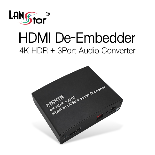 4K HDR De-Embedder