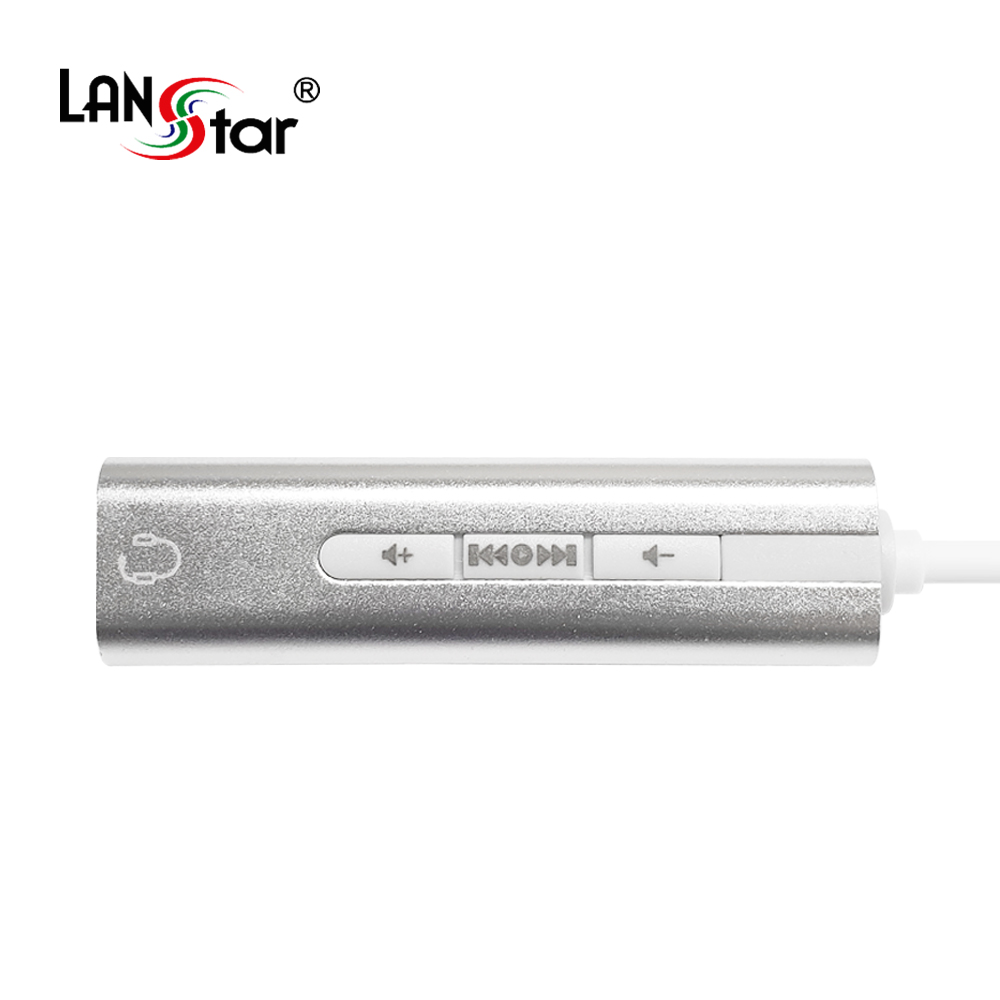 USB 3.1(Type C) to 3.5mm AUX , 7.1채널 , 볼륨조절 / C타입 이어폰 젠더