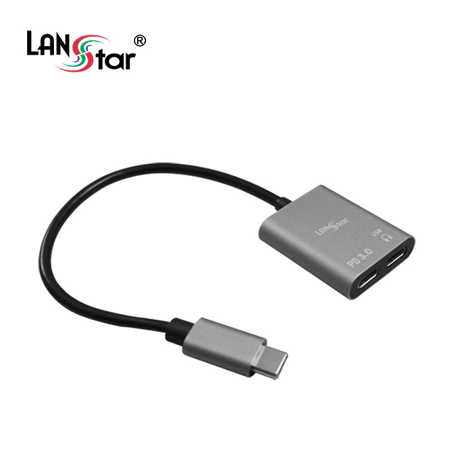 USB-C to Audio + PD 컨버터