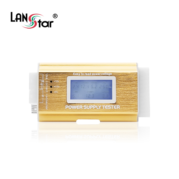 [LANstar] 파워서플라이 LCD 테스터기 [30496]