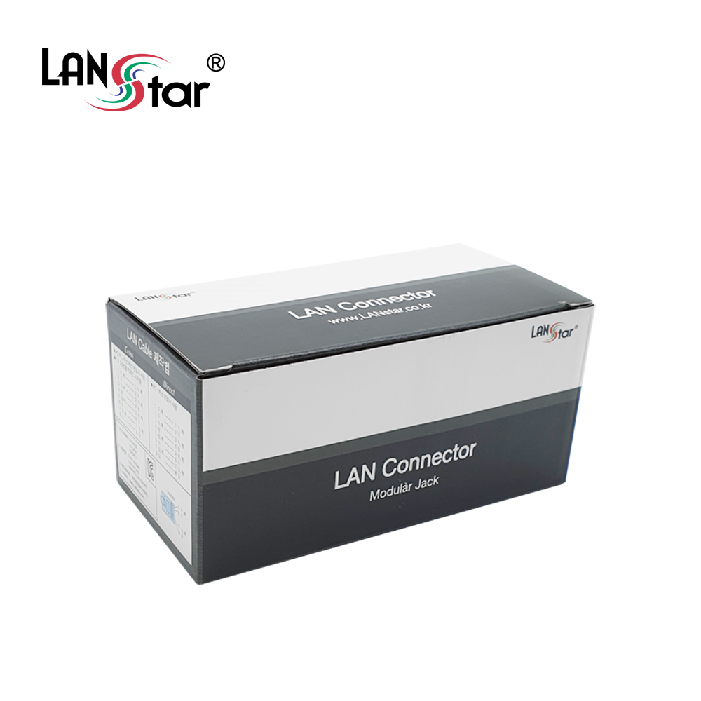 케이블 통과형 EZ 콘넥터(CAT.7 STP / 100개입)