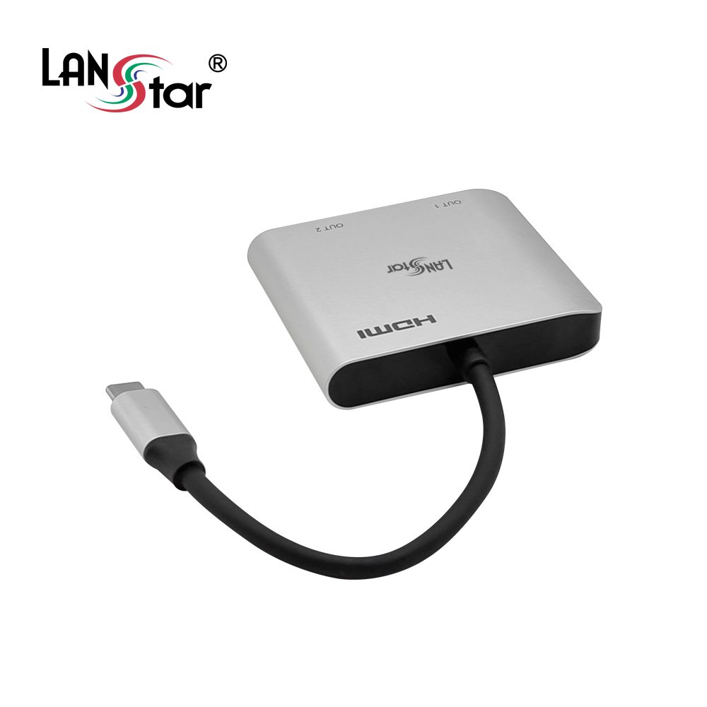 Type C 듀얼 HDMI2.0 MST 분배/확장 컨버터