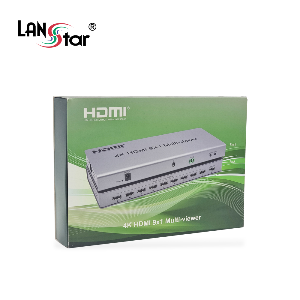 [LANstar] HDMI 9x1 멀티뷰어 [30491]