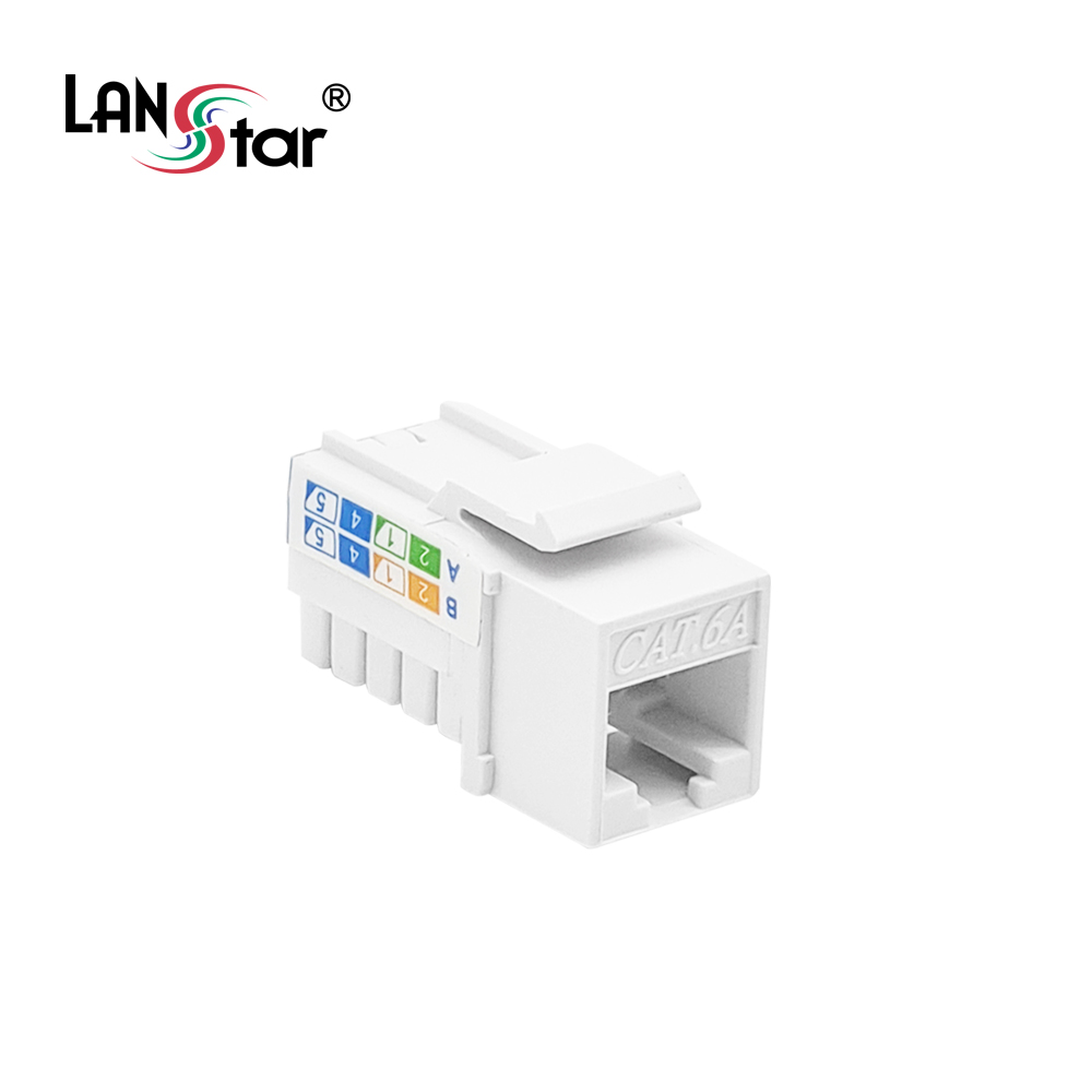 [LANstar] Cat.6A UTP 키스톤잭 [30480]